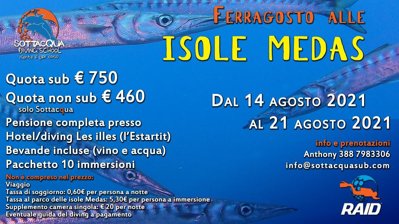 Ferragosto alle Isole Medas