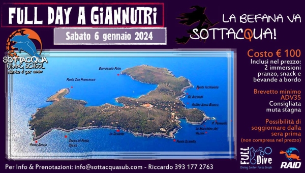 La befana va Sottacqua!! 6 gennaio 2024